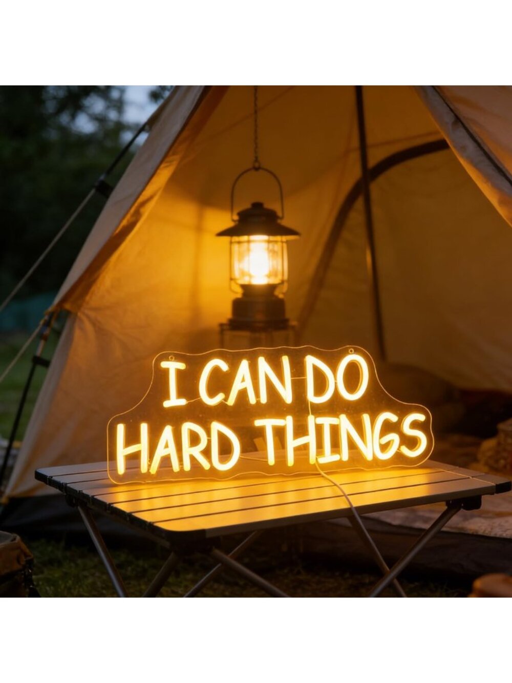 LED Neon Wall Sign - Inspirational Quotes Decor for Kids' Room & Playroom - Picture 4 of 8